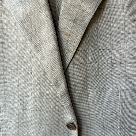 Bernini Beverly Hills 3-Piece 100% Linen Suit - Men’s (Made in Italy) - Picture 2 of 7